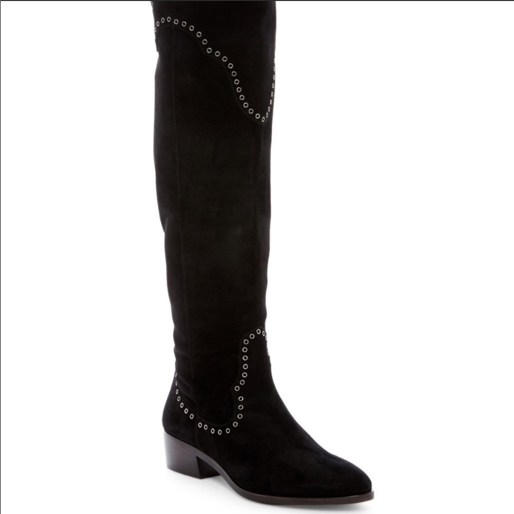 Frye Ray Grommet over the knee boots sz 7.5m - Picture 3 of 6